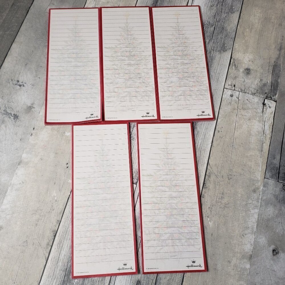 Hallmark Magnet Back Shopping List Lined Note Pad